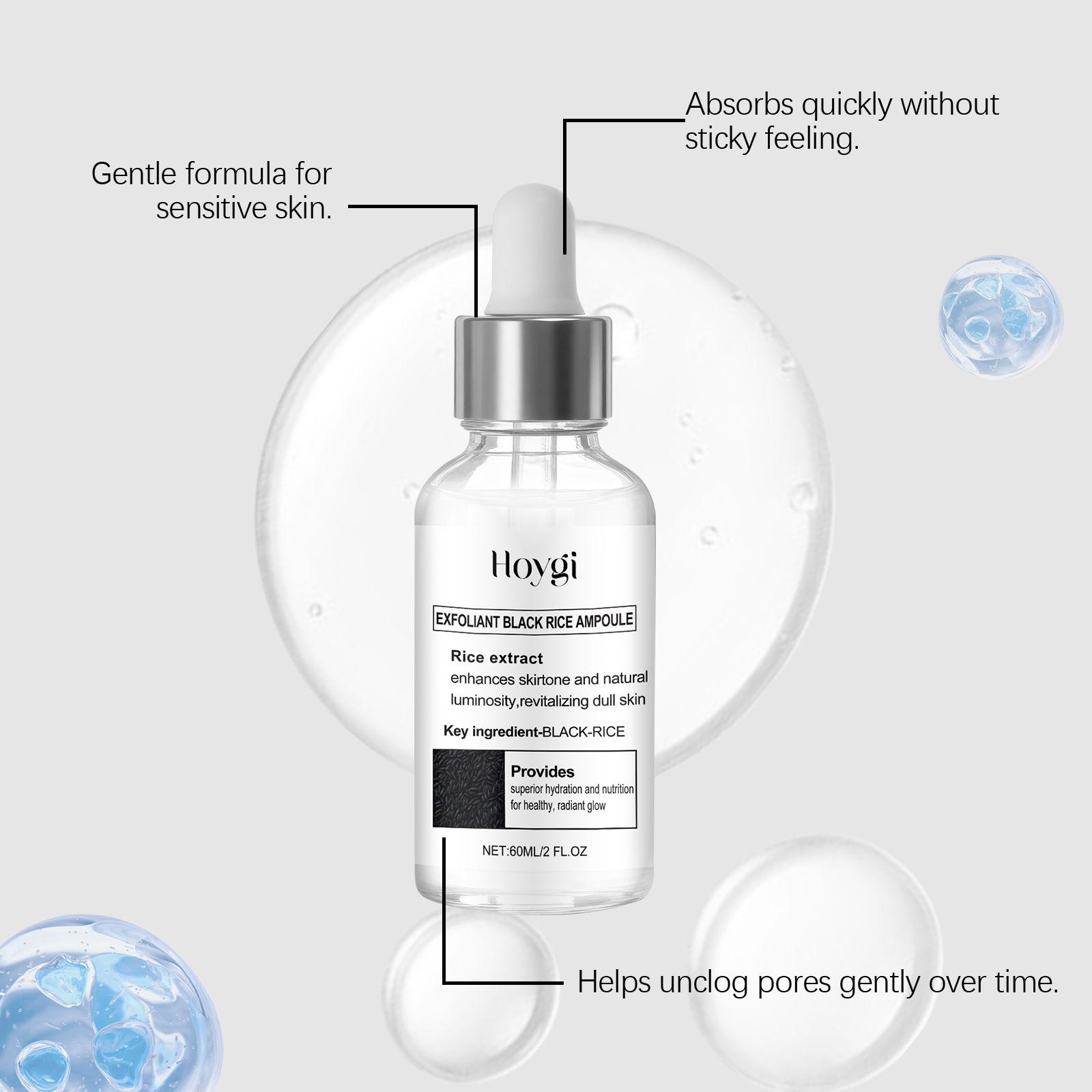 Glow Rice Ampul Beyaz Siyah Pi - Essence Serum Toner incelemesi ve fiyatı